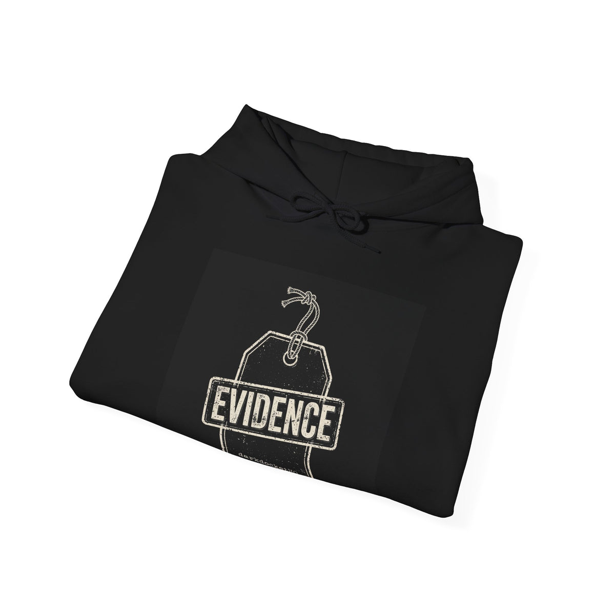 Dark Docket — Evidence Tag Hoodie