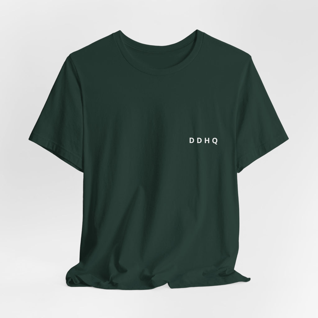 Dark Docket — Evidence Tag Back Print Tee