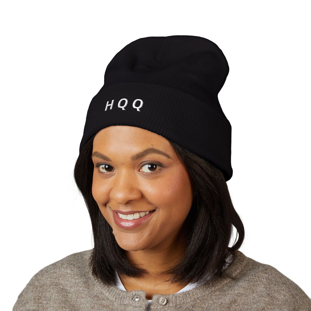 HauntedHQQ — HQQ Embroidered Beanie