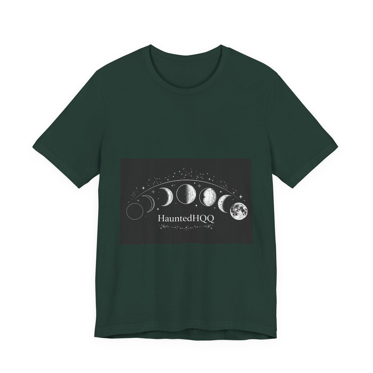 HauntedHQQ — Moon Phases Tee